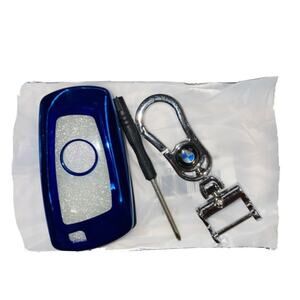 BMW Key Fob Cover & Keychain, Model A